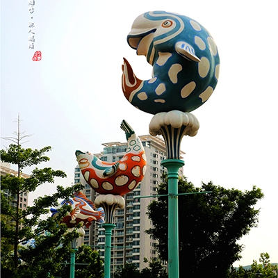 91视频下载网站燈柱裝飾